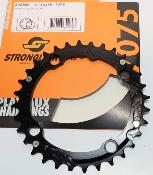 STRONGLIGHT 4 HOLES CHAINRING - 32 T - Plateau bcd 104 mm
