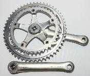 CAMPAGNOLO CRANKSET - 170 -  9 / 16 x 20 F - 42 / 53 T-  Pedalier 