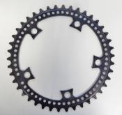 ALUMINIUM BLACK CHAINRING STRONGLIGHT 105 BIS - 42 - Plateau noir alu BCD 122