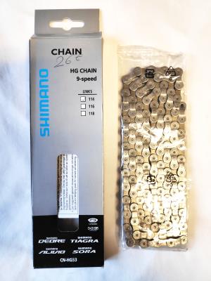 SHIMANO DEORE TIAGRA CHAIN CN-HG53 - Chaine 114L 