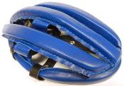 VINTAGE BLUE HELMET - Casque à boudins bleu