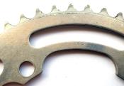 ALUMINIUM NERVAR CHAINRING 46 - Plateau alu BCD 122