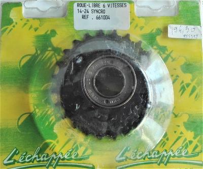 L ECHAPPEE  FREEWHEEL 6S 14/24 -  Roue libre