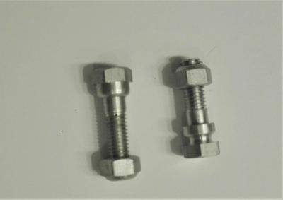 2 ALUMINUM FRONT DERAILLEUR CAMPAGNOLO SUPER RECORD SCREWS - 2 Vis derailleur av.