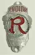 BICYCLE RADIOR HEAD BADGE - Plaque de cadre