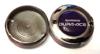 SHIMANO DURA-ACE STYLE CRANKSET DUST CAPS - Bouchon de manivelle