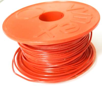 5 METER RED ELECTRIC WIRE 5/10 - 5 metres fil electrique rouge 5/10