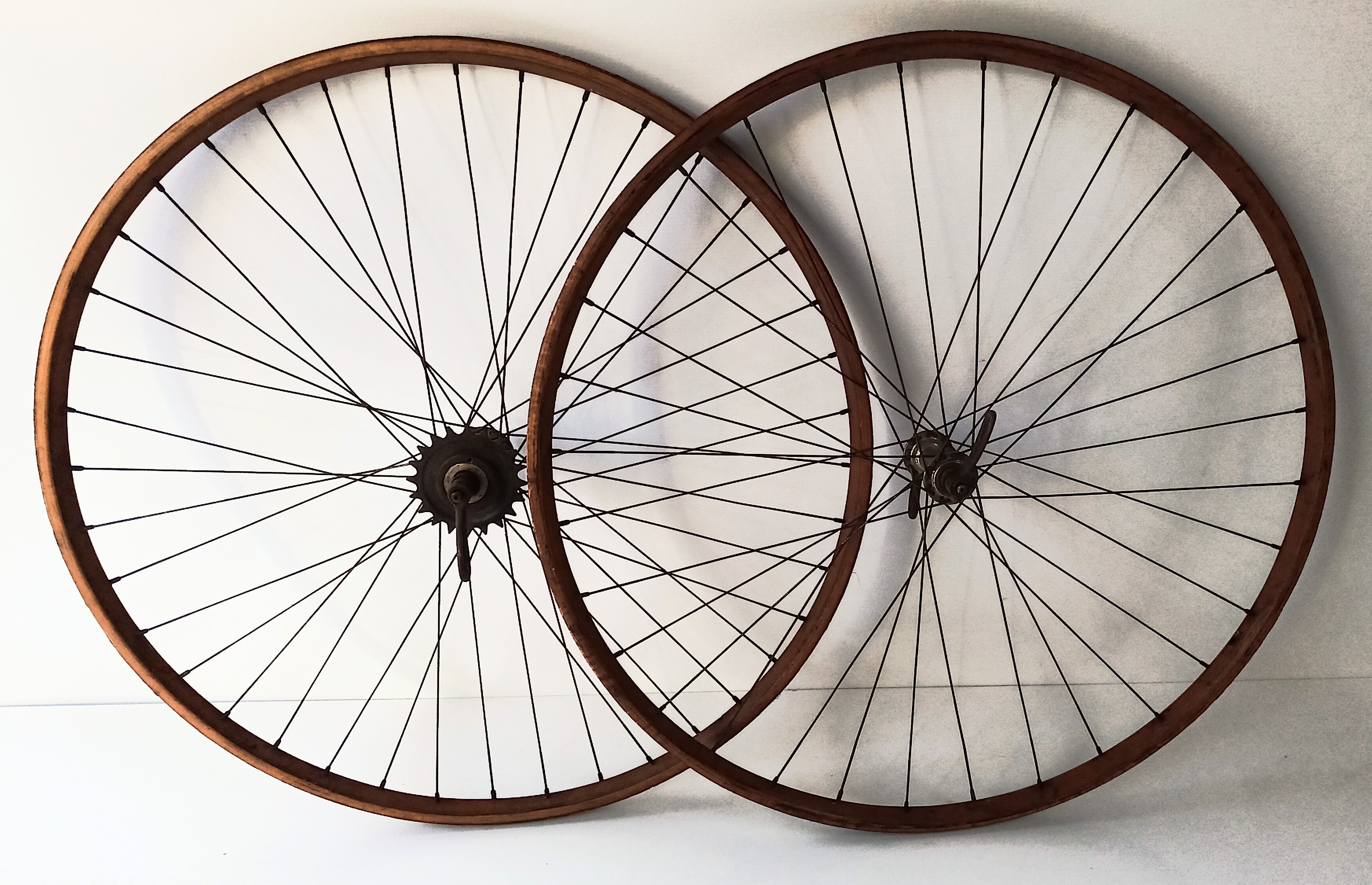 CAMINADE - Paire de roues bois 700 - CAMINARGENT