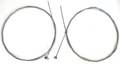 2 OLD SHIMANO XT BRAKE CABLES - Cables de frein SHIMANO 