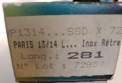 20 MACH1 SPOKES AND NIPLES  - 281 - 20 Rayons et écrous 1.3/1.4