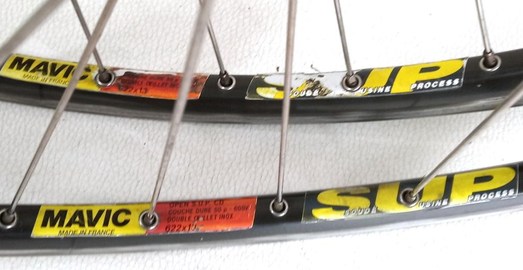 MAVIC 501 MAVIC OPEN SUP CD WHEELS Paire de roues