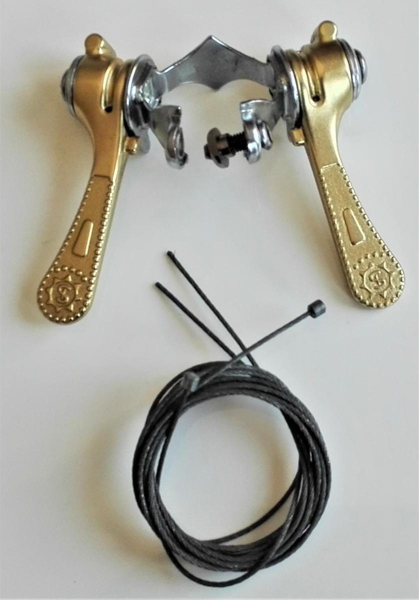 SIMPLEX GOLD DERAILLEUR LEVERS de dérailleur