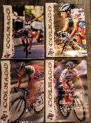  4 POSTERS COLNAGO 35x50cm - Freire - Bartoli - Merckx - Bettini