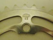 ALUMINIUM CHAINRING STRONGLIGHT - 45 - Plateau alu BCD 122