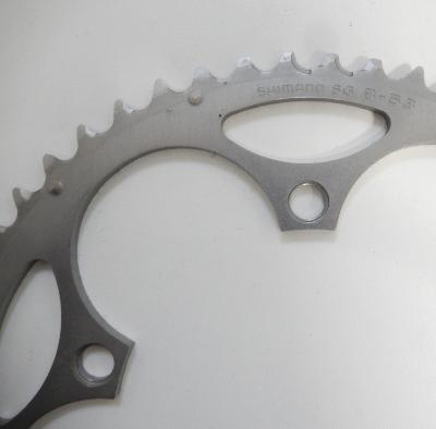 Plateau VTT Shimano SG-X Dual SIS 46 Dents BCD 110mm - Argent - Année 1993 - Occasion