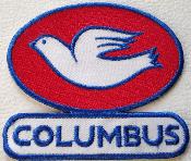 COLOMBUS EMBROIDED BADGE - badge brodé