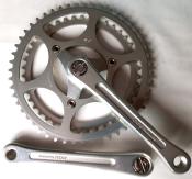 SHIMANO 600 CRANKSET + BB 170 50/42 - Pedalier TOURING avec axe