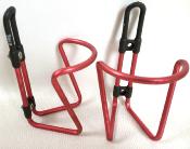 2 ALU TACX BOTTLE CAGES - 2 Porte bidons alus