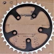 T.A ALUMINIUM CHAINRING - 36 - Plateau alu BCD 74