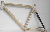 "NOS" ALLOY WHISBONE CARBONE RACE FRAME - Cadre course neuf alu