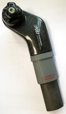 LOOK EPOST CARBON SEATPOST - 595 586 695 - Tige de selle aero - 160mm