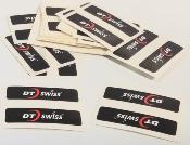 5 DT SUISS STICKERS  - 5 Autocollants doubles