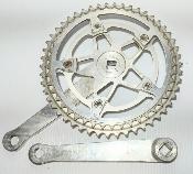 STRONGLIGHT 93 CRANKSET   - 170 -  Pédalier 50/48 - 14x1.25