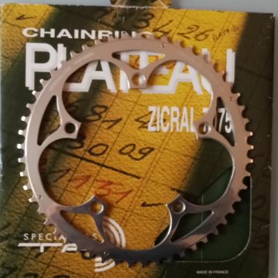 T.A ALUMINIUM CHAINRING - 53 - Plateau alu BCD 130 (Shimano)