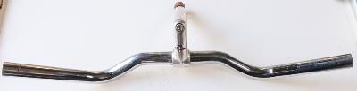  STEEL HANDLEBAR - ATAX ALLOY STEM - Cintre acier 54 cm