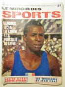  MAGAZINE LE MIROIR DES SPORTS - Hebdo. 1.162 15/12/1989 - Bambuck